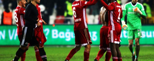 Beşiktaş Sivas'ta yıkıldı!