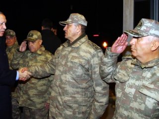 Erdoğan'dan Tümen Komutanlığı'na ziyaret