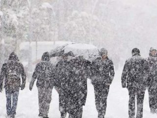 Kar alarmı verildi! Öğleden sonra başlıyor...