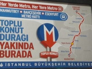 6 metro hattı ihalesi iptal edildi