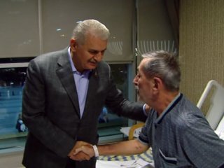 Başbakan Yıldırım'dan hastane ziyareti