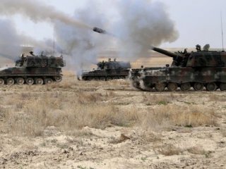 TSK, Afrin'de PYD mevzilerini vurmaya başladı!