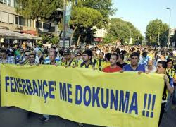 Bağdat Caddesi'nde 'şike' eylemi