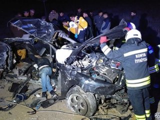 Konya'da trafik kazası: 2 ölü