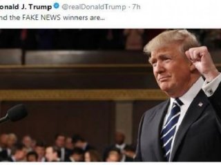 Trump "yalan habercilik" ödüllerini açıkladı!