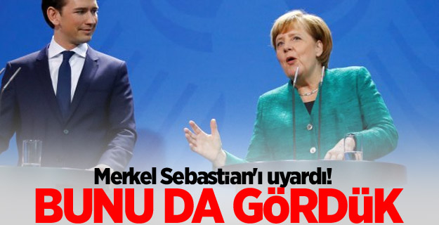 Merkel AB ve Avusturya'yı Türkiye konusunda eleştirdi