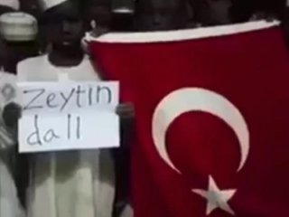 Sudanlı yetimlerden Türk askerine dua