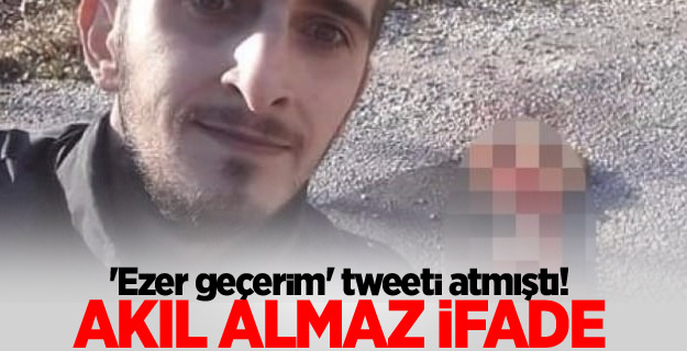 'Ezer geçerim' tweeti atmıştı! Akıl almaz ifade...