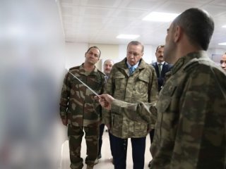 Erdoğan operasyon bölgesinde!