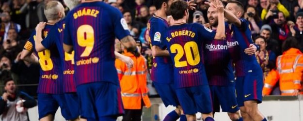 Barcelona evinde kazanıp yarı finale yükseldi