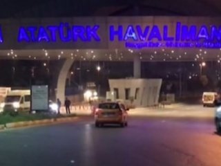 Atatürk Havalimanı'nda hareketli dakikalar