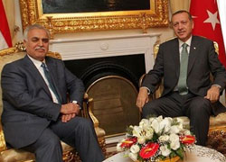 Erdoğan - Haşimi görüşmesi sona erdi