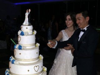 Müslüman olan Japon damada Türk düğünü!