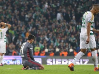 Bursaspor'da 1 puan üzüntüsü
