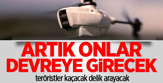 Afrin'de Mikro İHA'lar devreye girecek
