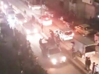 Afrin'e terör konvoyu