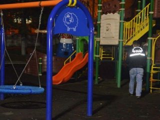 Çocuk oyun parkında dehşet