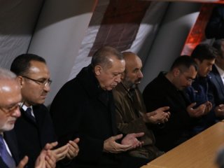 Erdoğan Şehidin evinde!