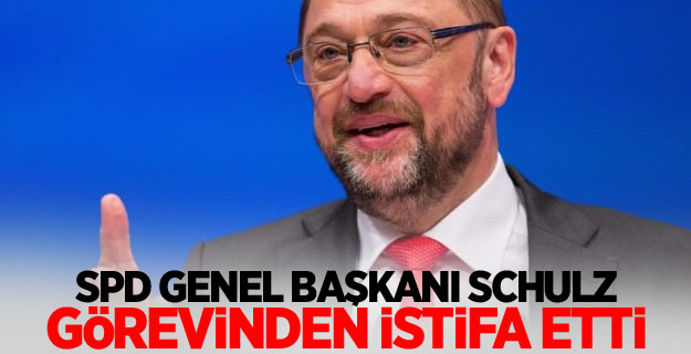 SPD Genel Başkanı Schulz görevinden istifa etti