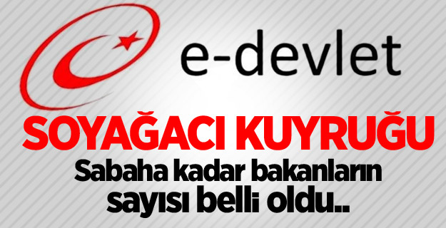 Saatte 200 bin alt-üst soy raporu alındı