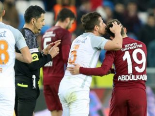 Trabzon'da o anlar! Dikkat çekti...