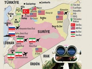 Suriye’de hangi ülke nereye konuşlandı!