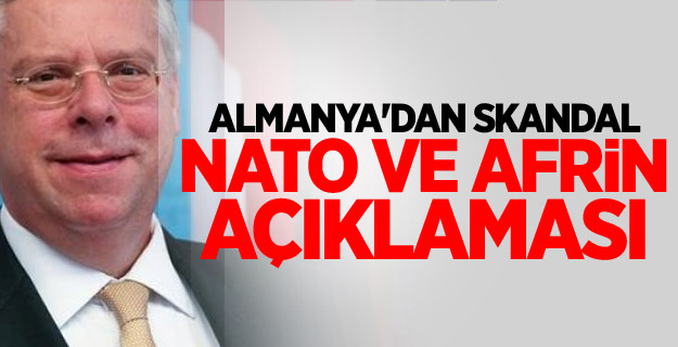 Almanya'dan skandal NATO ve Afrin açıklaması