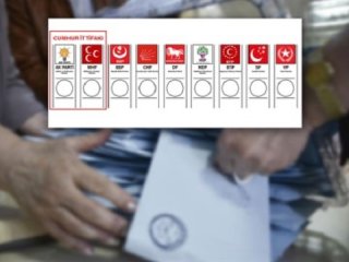 Oy pusulası nasıl olacak? İşte ilk örnek