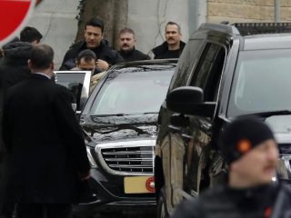 Erdoğan konvoyunu aniden durdurdu! Korumalar bir anda..