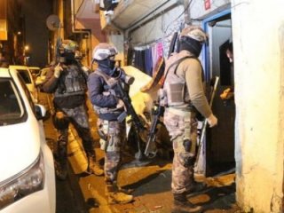 Özel harekattan İstanbul'da sabah baskını!