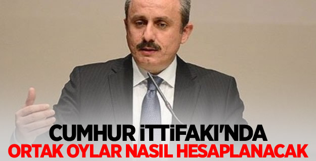 Cumhur İttifakı'nda ortak oylar nasıl hesaplanacak?