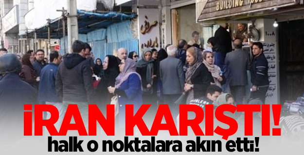 İran karıştı! Halk döviz bürolarına akın etti