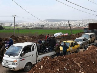 Afrin'den kaçış başladı! Ama sadece onlara izin var