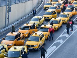 Taksici- Uber kavgası! Tehdit gibi sözler