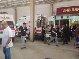 118 öğrenci hastanelik oldu!