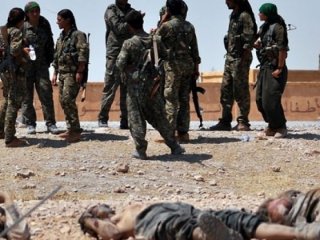 Afrinliler YPG/PKK'yı köylerinden kovdular!