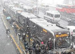 İstanbul'a Kar Geliyor  