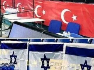 F.Bahçe'den Maccabi'ye bayraklı gönderme!