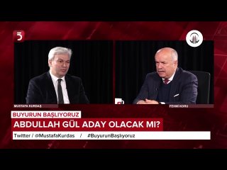Koru'dan  Gül'ün cumhurbaşkanlığı adaylığı ile ilgili dikkat çeken değerlendirme