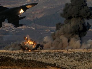 Türk savaş uçakları Afrin’de! Saklanan teröristleri vurdu