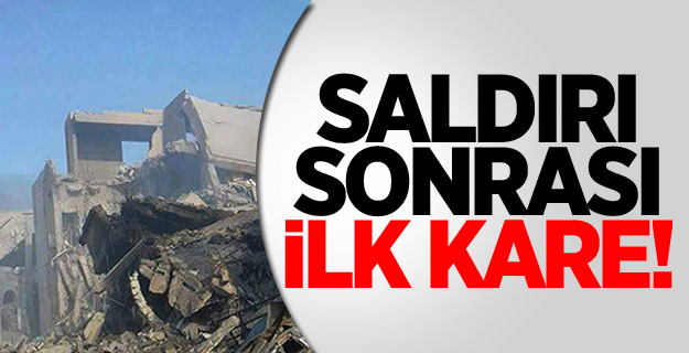 Saldırıda Şam'daki kimyasal tesis hasar gördü