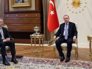 Erdoğan, NATO Genel Sekreteri ile görüştü