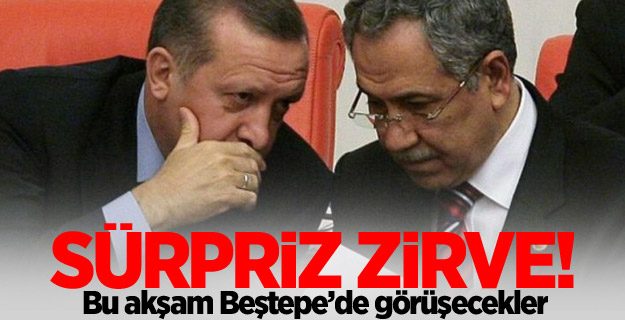 Cumhurbaşkanı Erdoğan, Bülent Arınç'la görüşecek