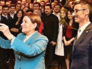 Akşener'in yanında dikkat çeken isim