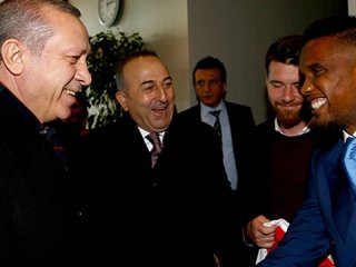 Eto'o'dan Fransızlara tokat gibi Erdoğan cevabı