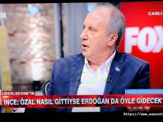 İnce'nin gafı sonrası Fox TV'den ağır skandal