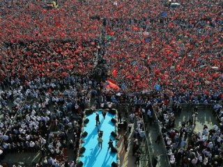 Yenikapı mitingine katılan kişi sayısı açıklandı