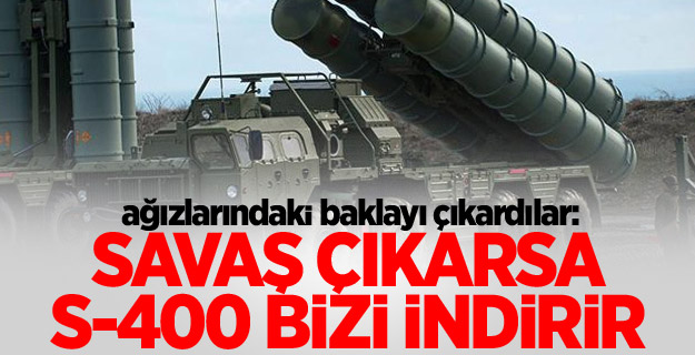 ABD: Savaş çıkarsa S-400 bizi indirir