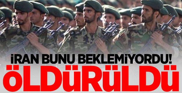 İran bunu beklemiyordu! Öldürüldü