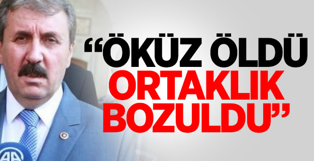 Öküz öldü ortaklık bozuldu